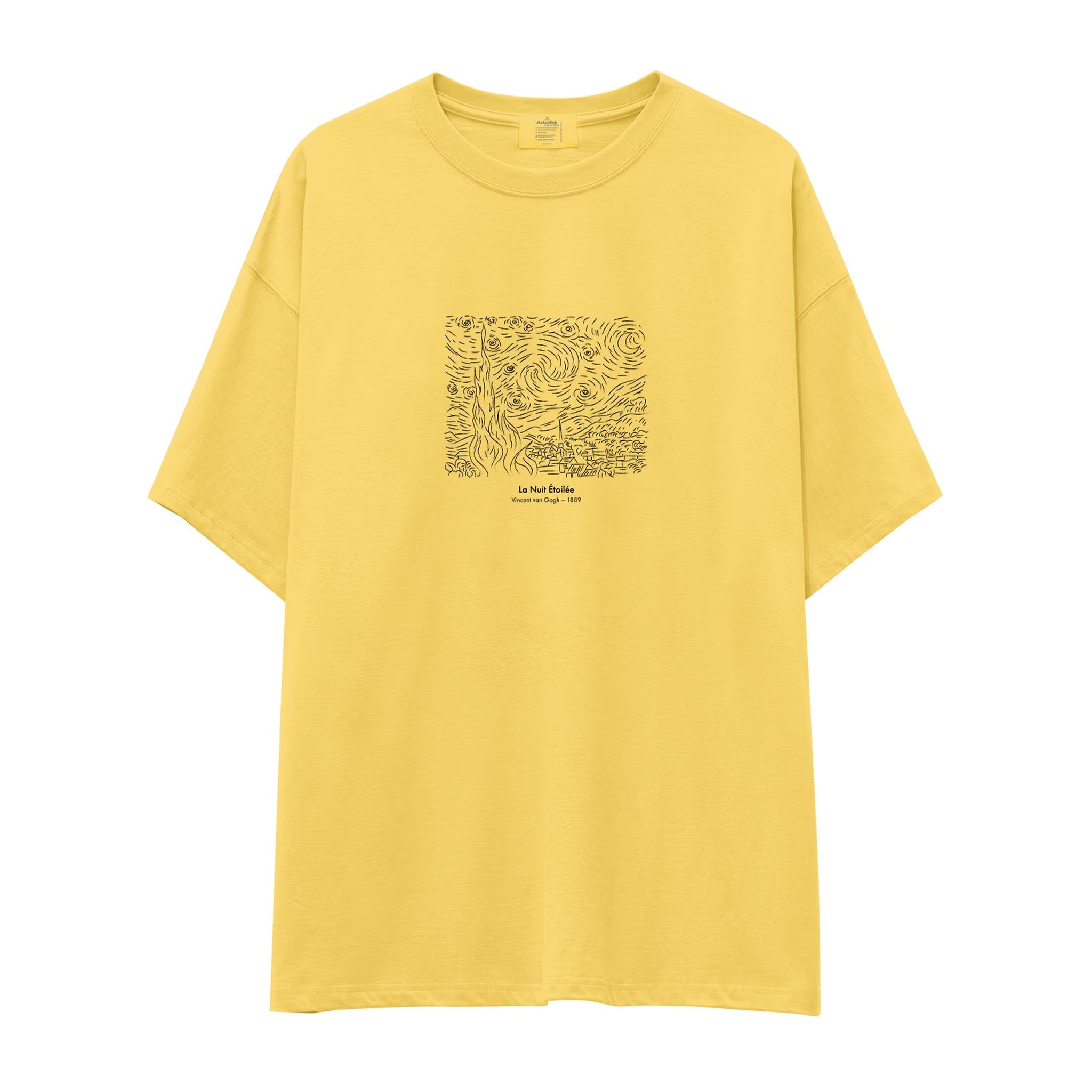 La Nuit étoilée Oversize Tişört