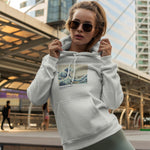 Kanagawa Oki Nami Ura Oversize Hoodie
