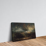 The Fifth Plague of Egypt Niche Kanvas Tablo