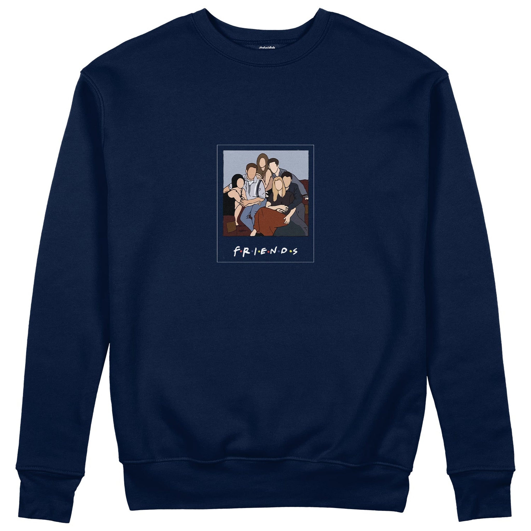 Friends Silüetli Sweatshirt