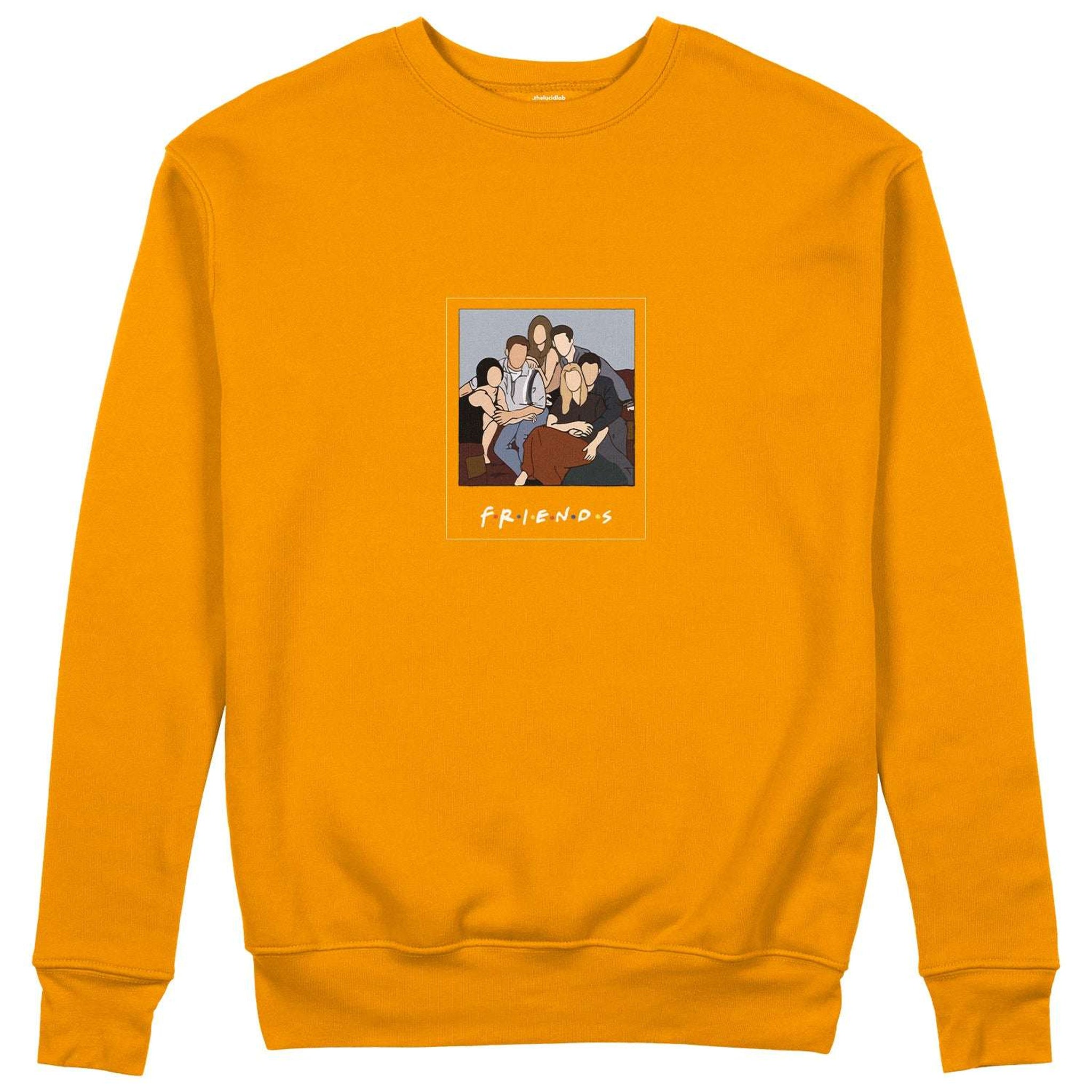 Friends Silüetli Sweatshirt