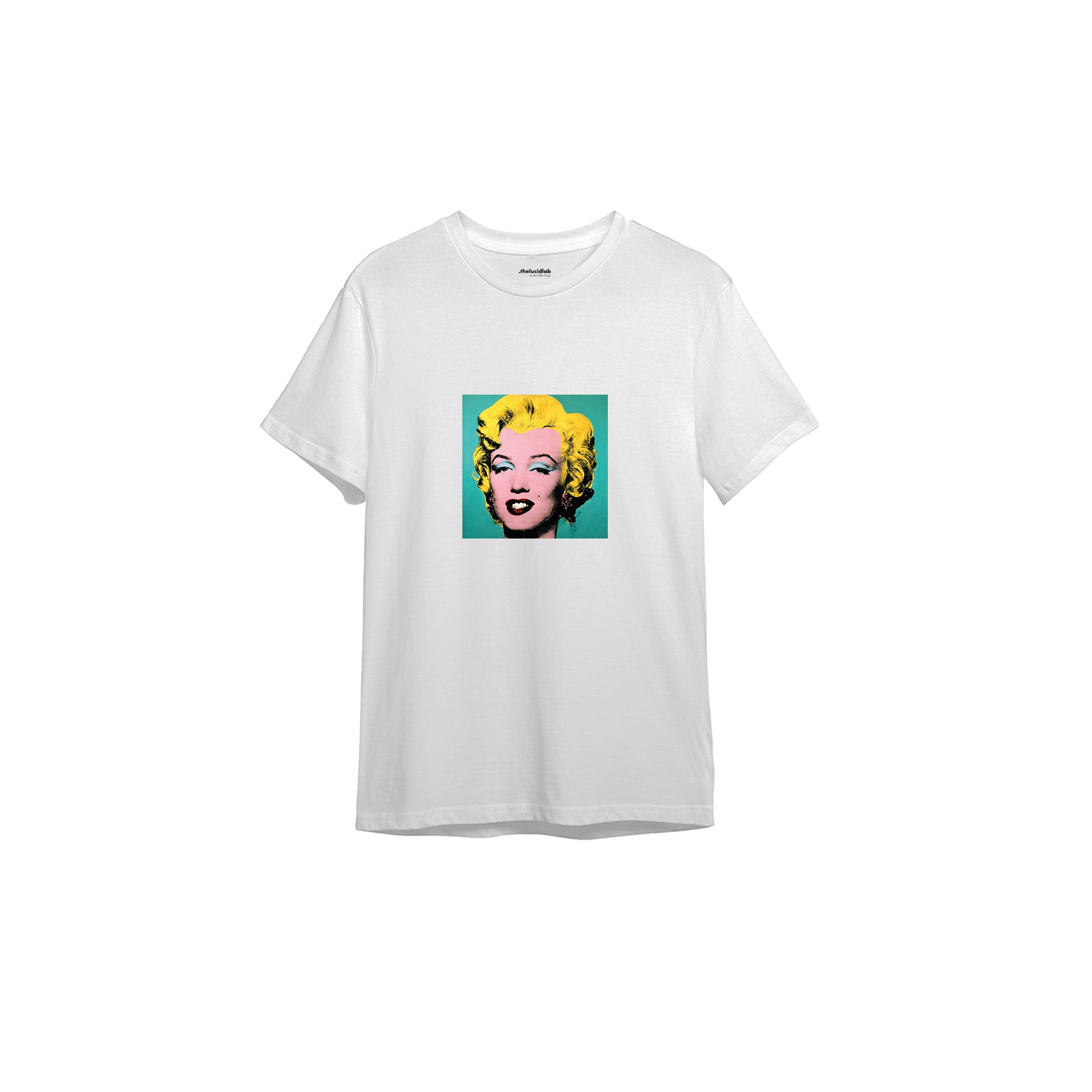 Andy Warhol / Marilyn Monroe Blue Tişört — Beyaz