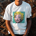 Andy Warhol / Marilyn Monroe Blue Tişört