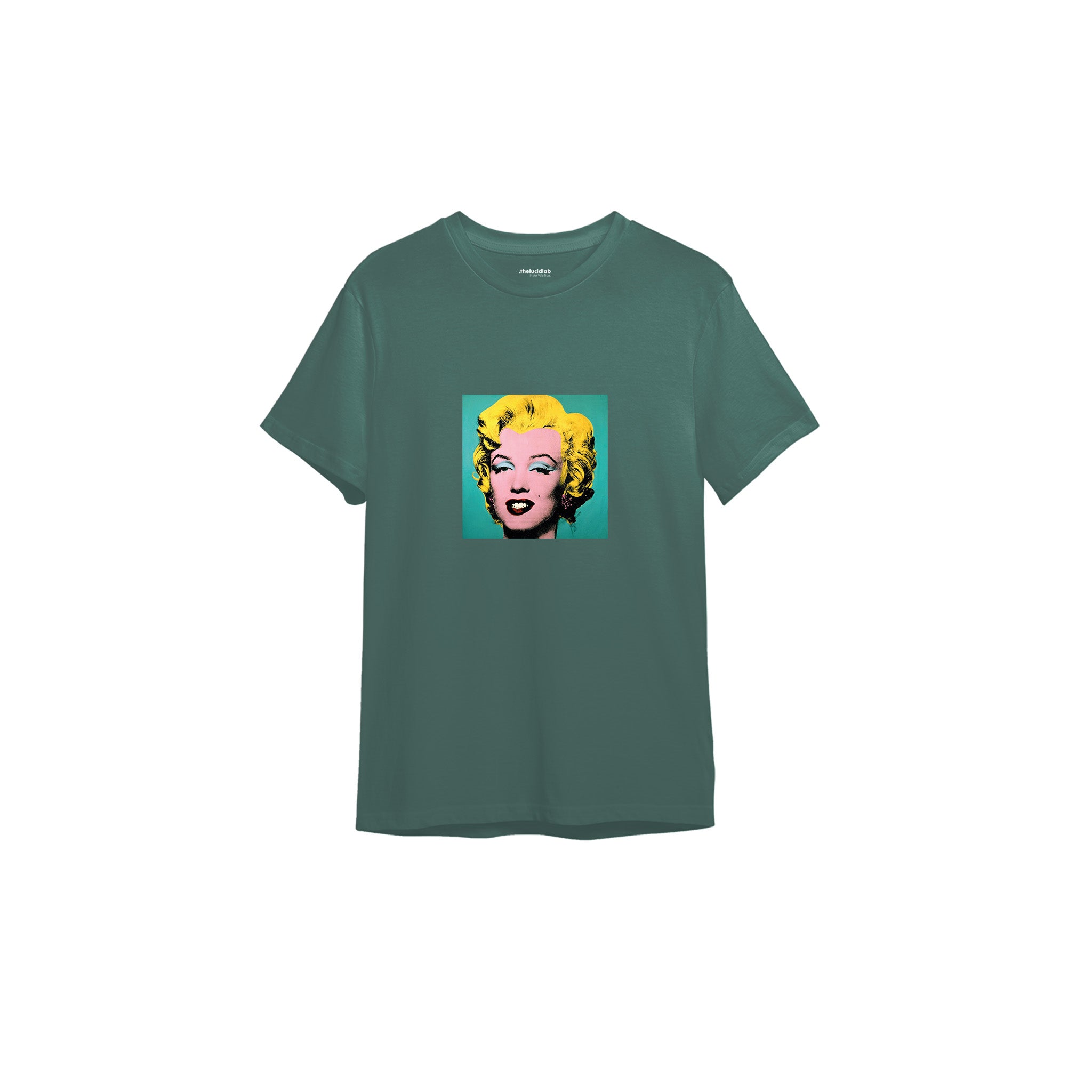 Andy Warhol / Marilyn Monroe Blue Tişört — Yeşil