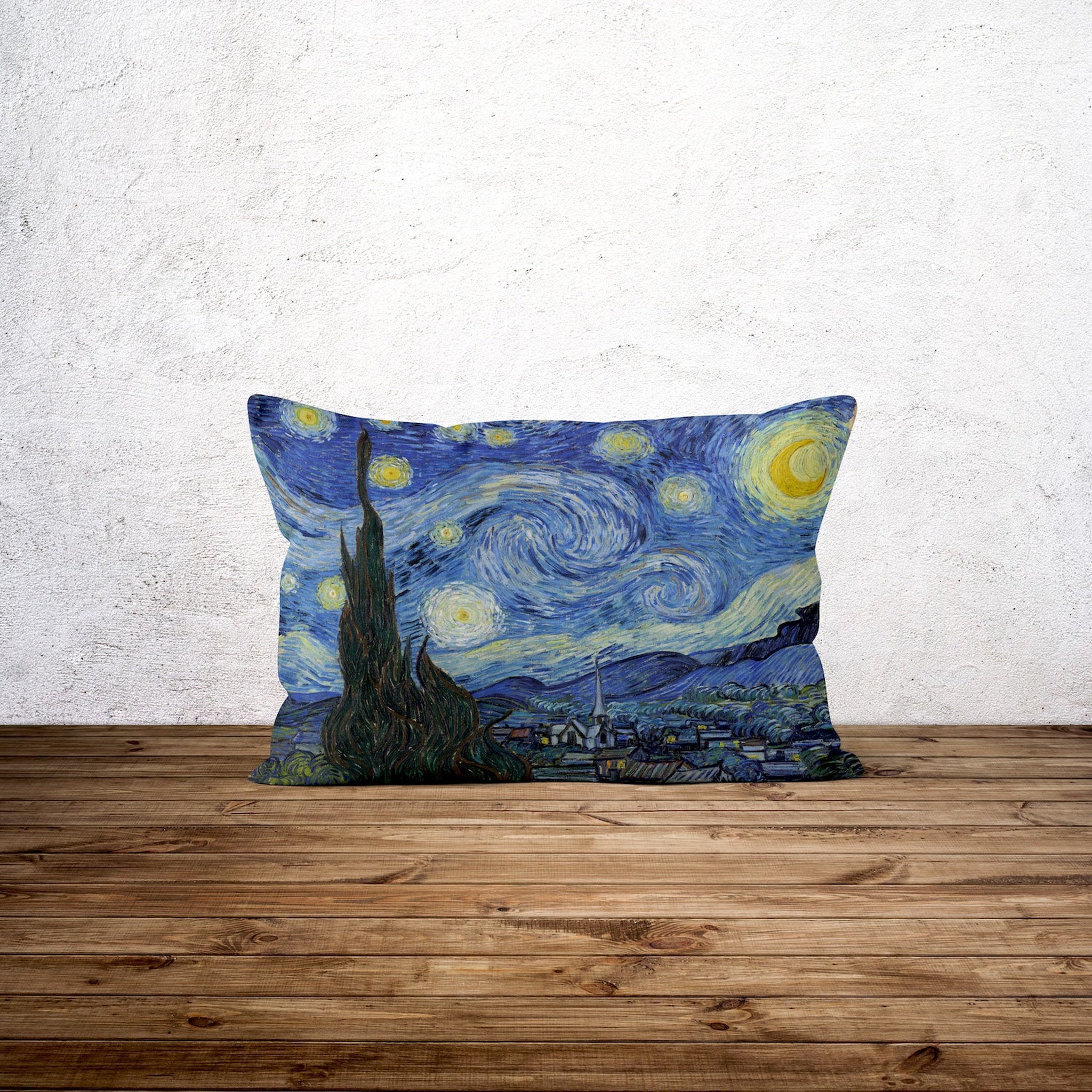 The Starry Night - Yıldızlı Gece Çift Taraflı Yastık Kılıfı 2 Adet