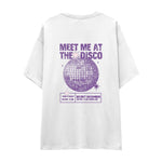Meet Me At The Disco Oversize Tişört