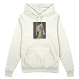 İnci Küpeli Kız Oversize Hoodie