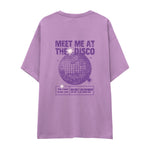 Meet Me At The Disco Oversize Tişört