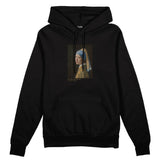 İnci Küpeli Kız Oversize Hoodie