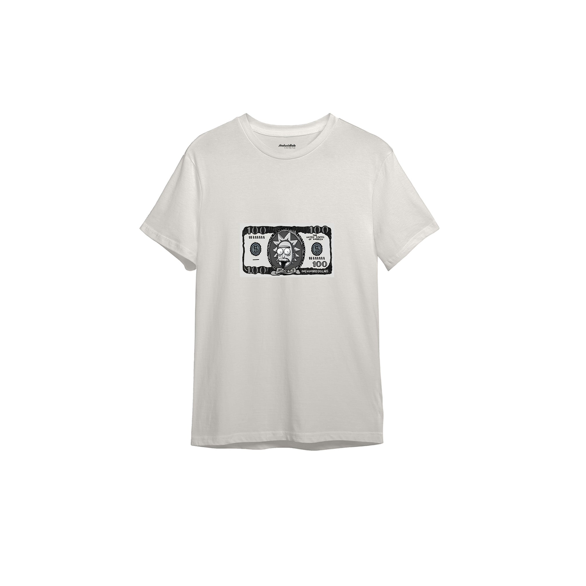 Morty Dollar Tişört — Ekru