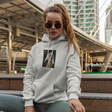 İnci Küpeli Kız Oversize Hoodie