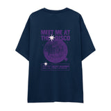 Meet Me At The Disco Oversize Tişört