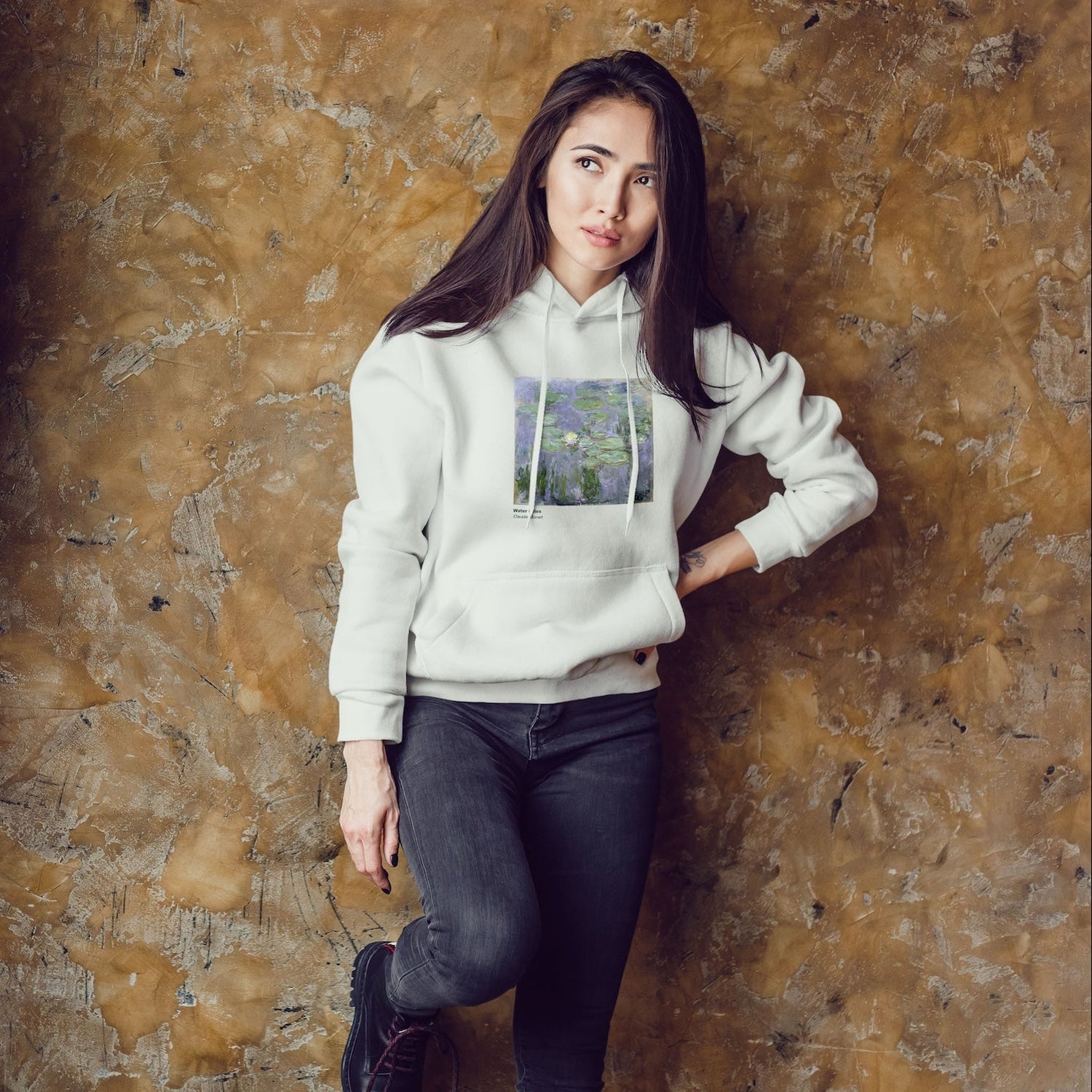 Water Lilies Oversize Hoodie