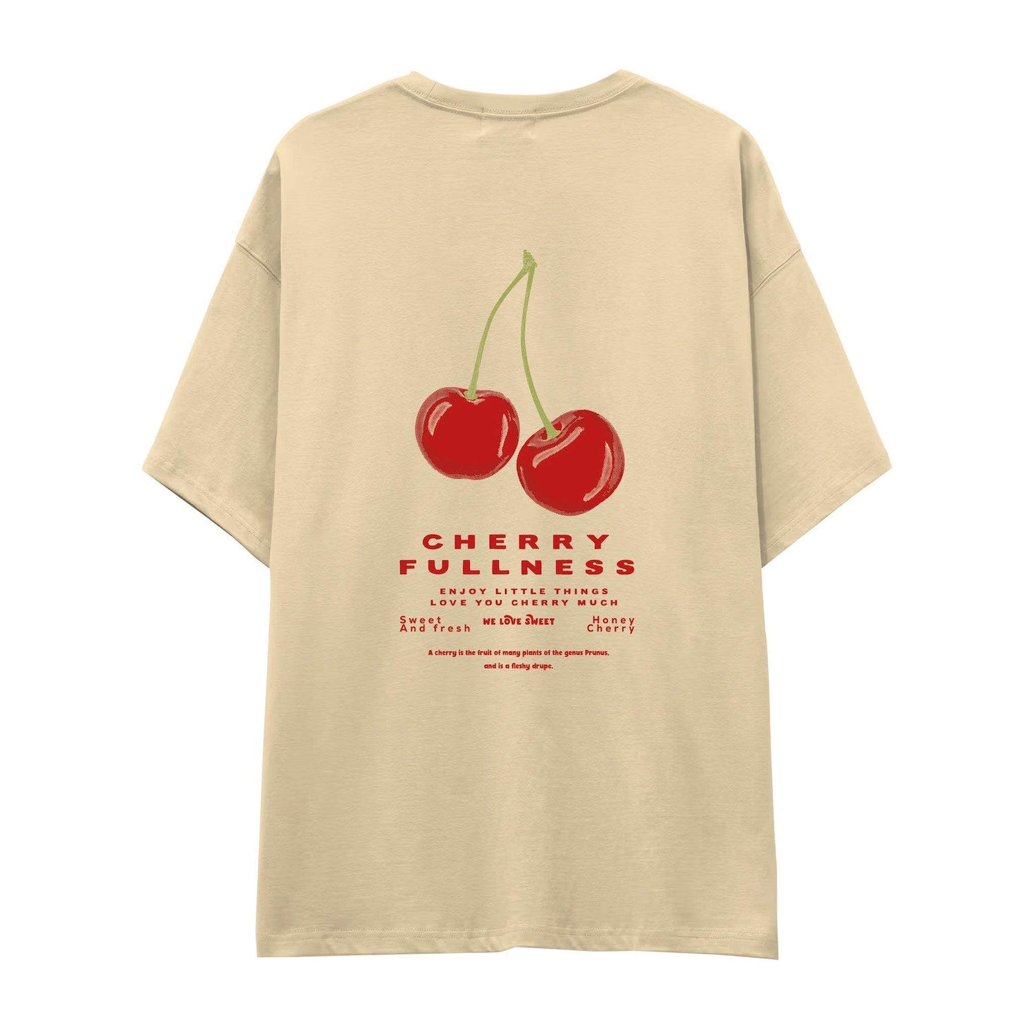 Cherry Mood Oversize Tişört