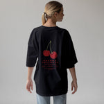 Cherry Mood Oversize Tişört