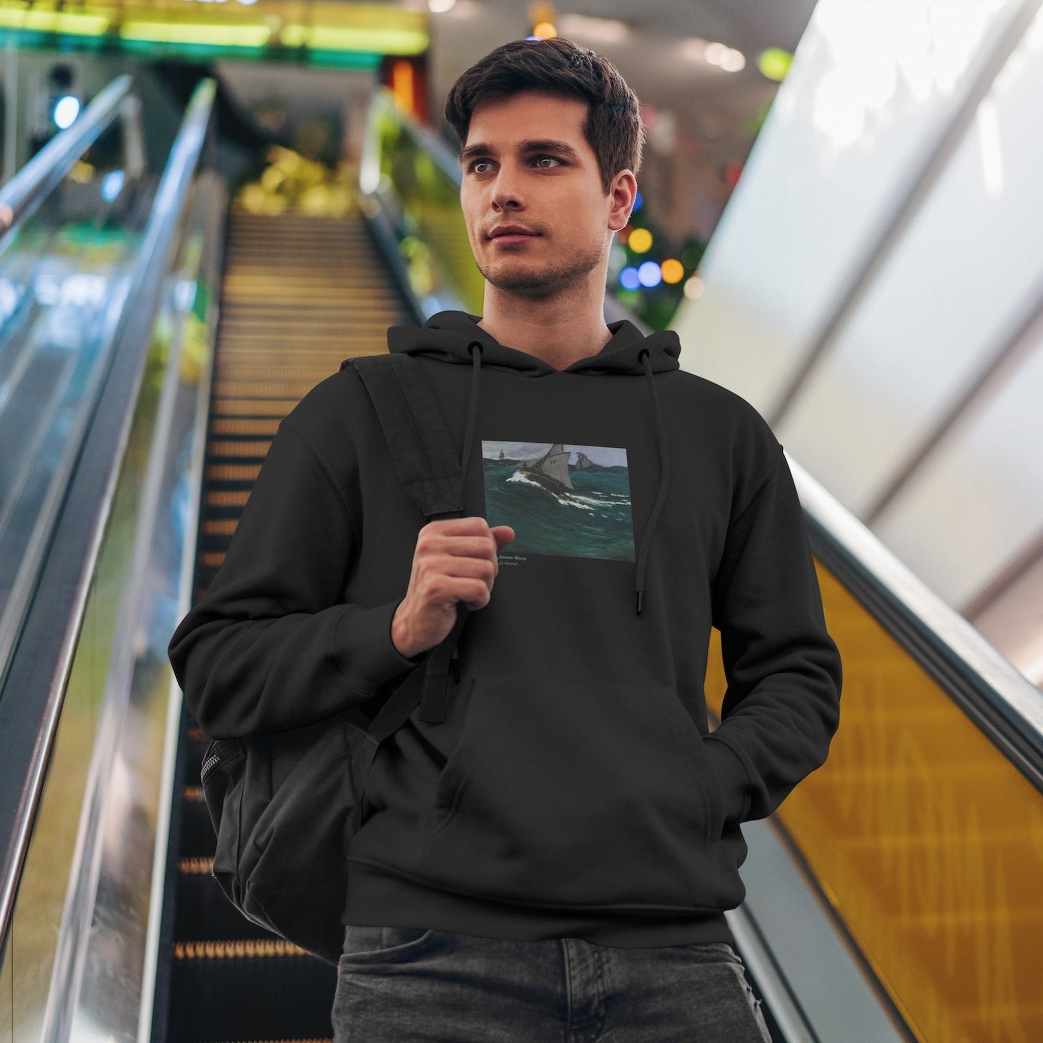 The Green Wave Oversize Hoodie