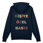 Kişiye Özel Baskılı Oversize Hoodie