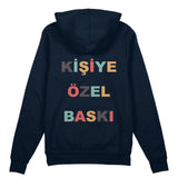 Kişiye Özel Baskılı Oversize Hoodie