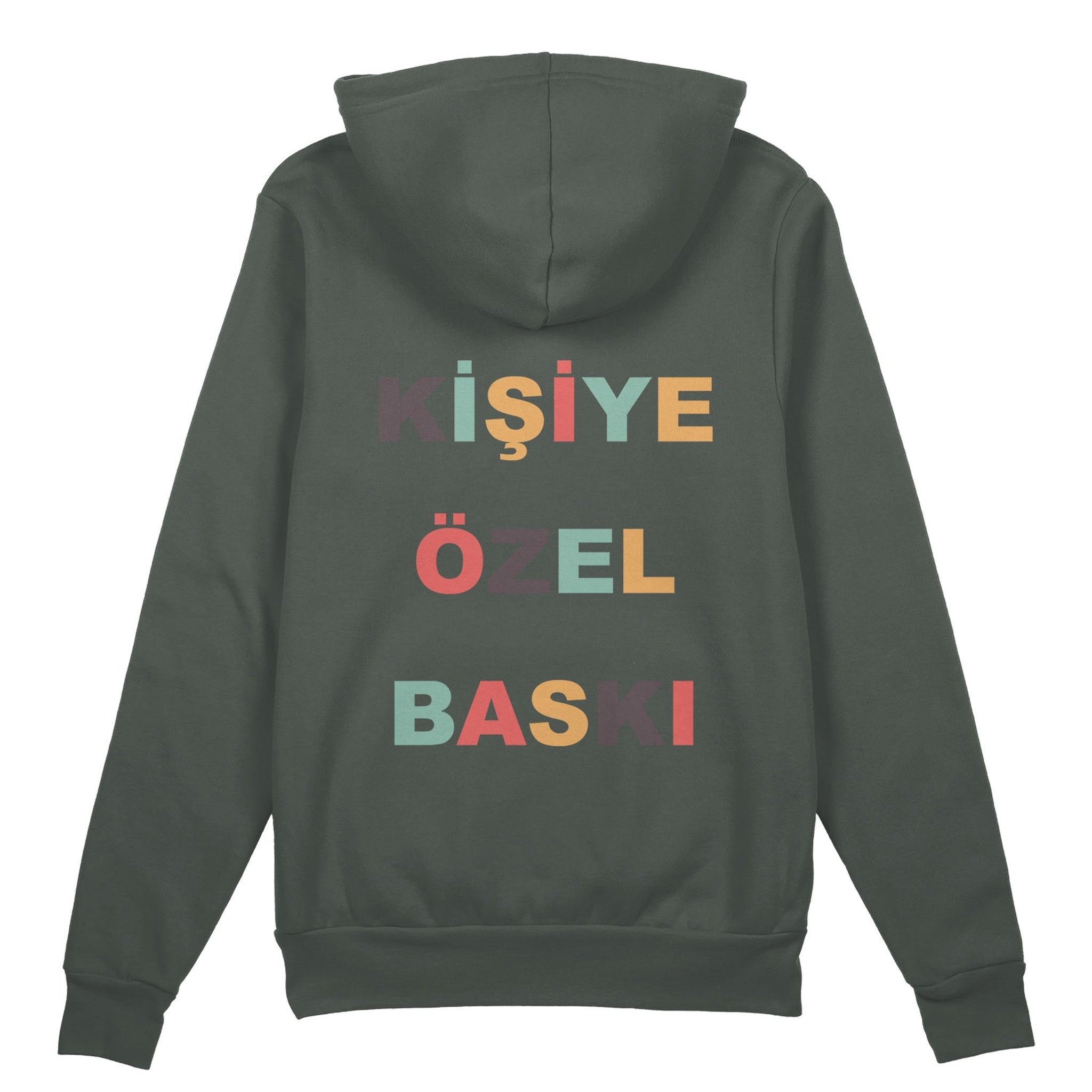 Kişiye Özel Baskılı Oversize Hoodie