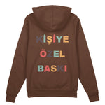 Kişiye Özel Baskılı Oversize Hoodie