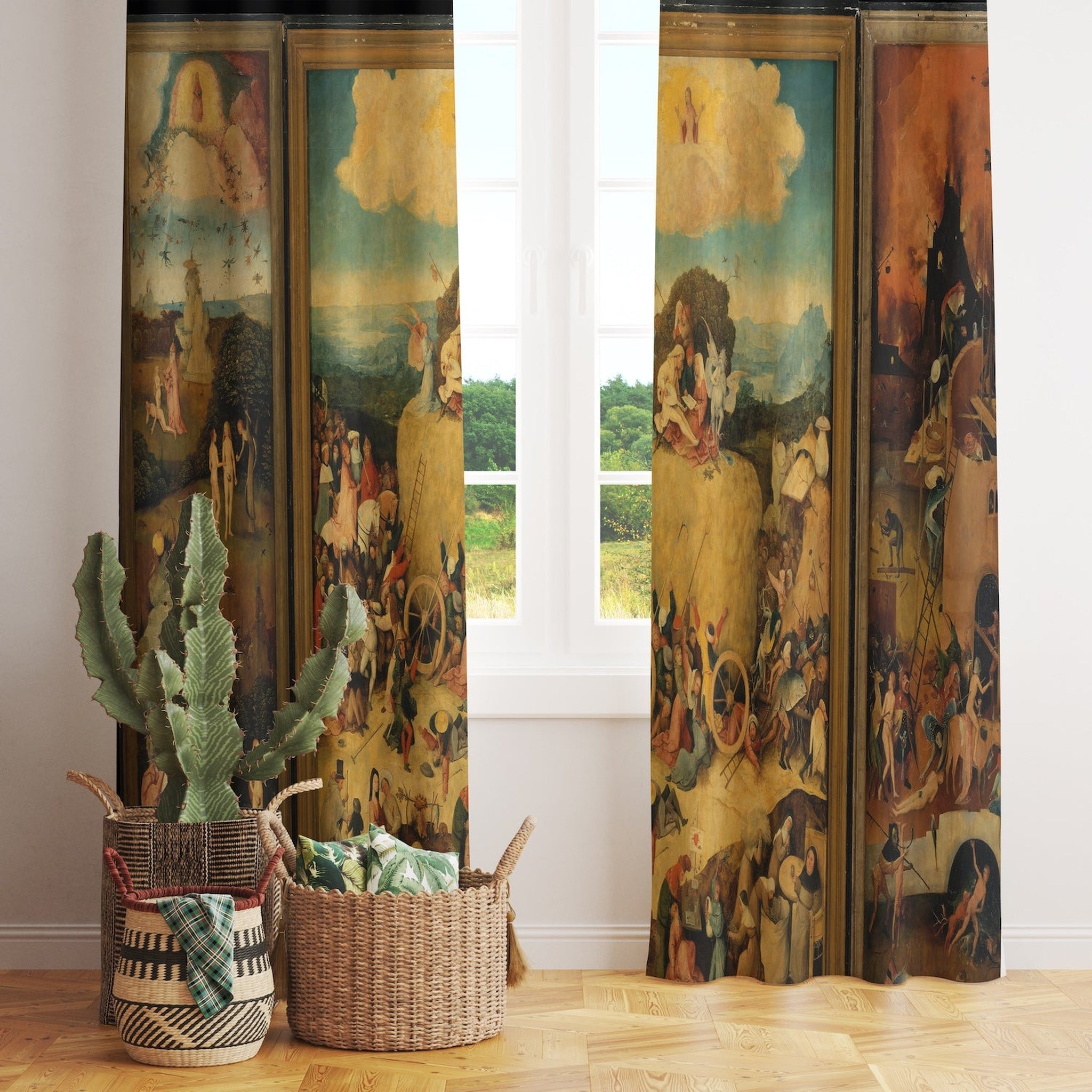 The Haywain Triptych Fon Perde