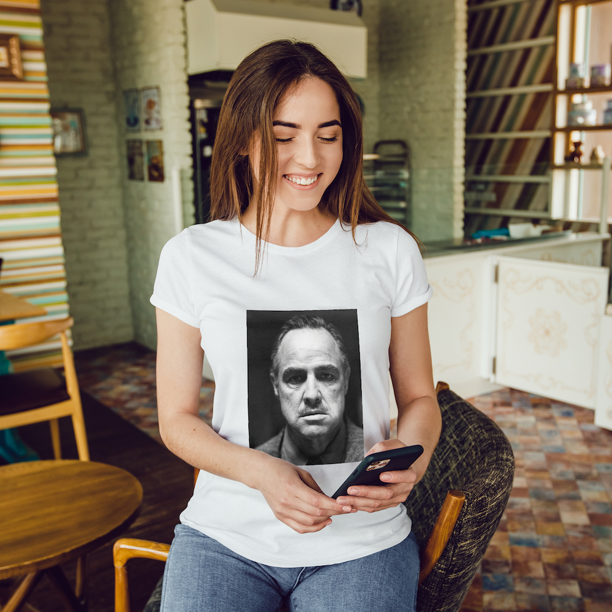 Marlon Brando / Godfather 1972 Tişört