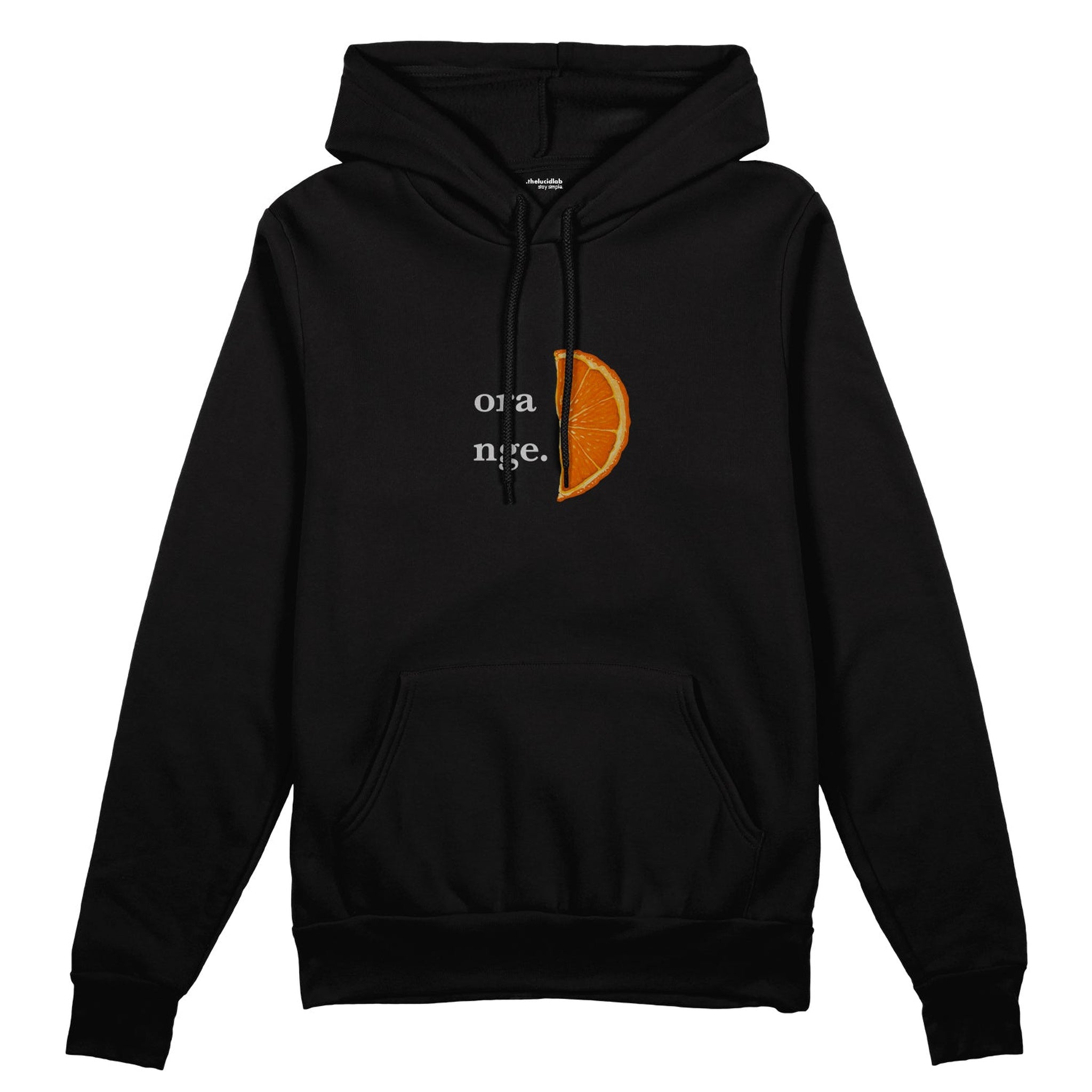 Orange Oversize Hoodie