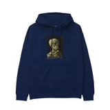 Skull of a Skeleton with Burning Cigarette Hoodie