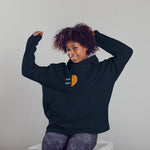 Orange Oversize Hoodie
