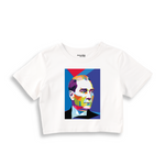 Atatürk Pop Art Crop Tişört