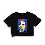 Atatürk Pop Art Crop Tişört