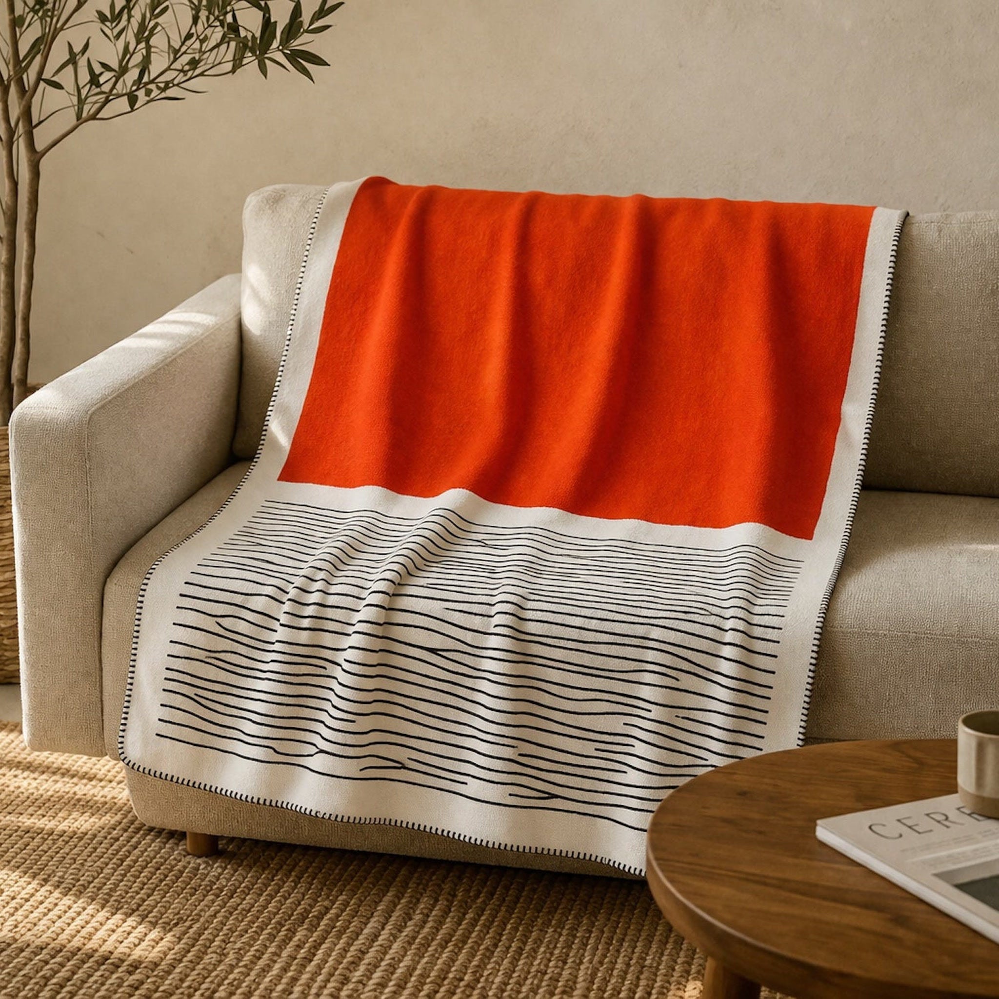 Orange Art Polar Tv Battaniyesi