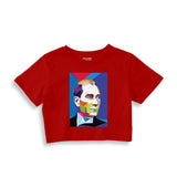 Atatürk Pop Art Crop Tişört