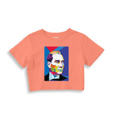 Atatürk Pop Art Crop Tişört