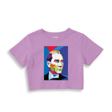 Atatürk Pop Art Crop Tişört