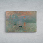 Impression, Sunrise Kanvas Tablo