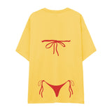 Red Bikini Oversize Tişört