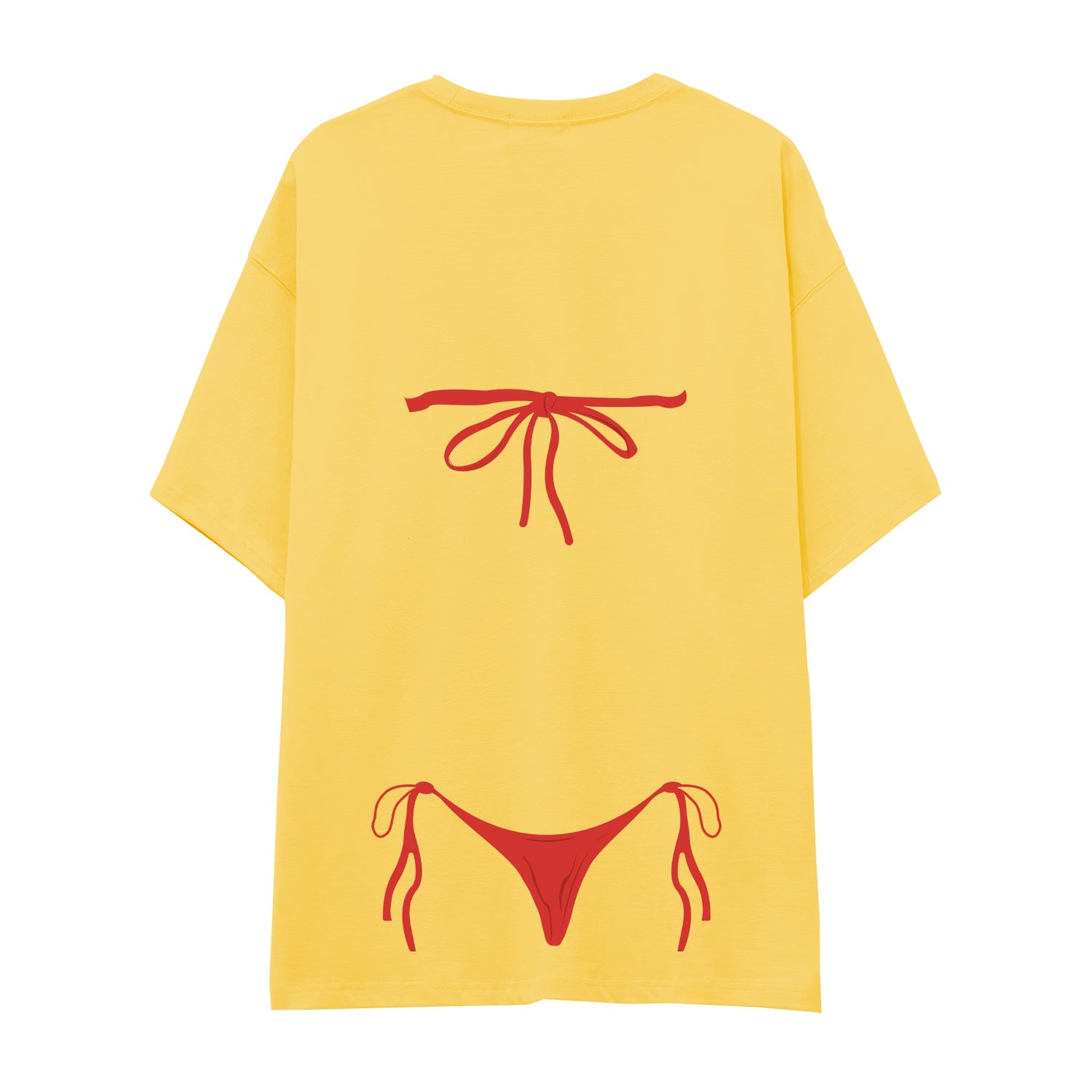 Red Bikini Oversize Tişört