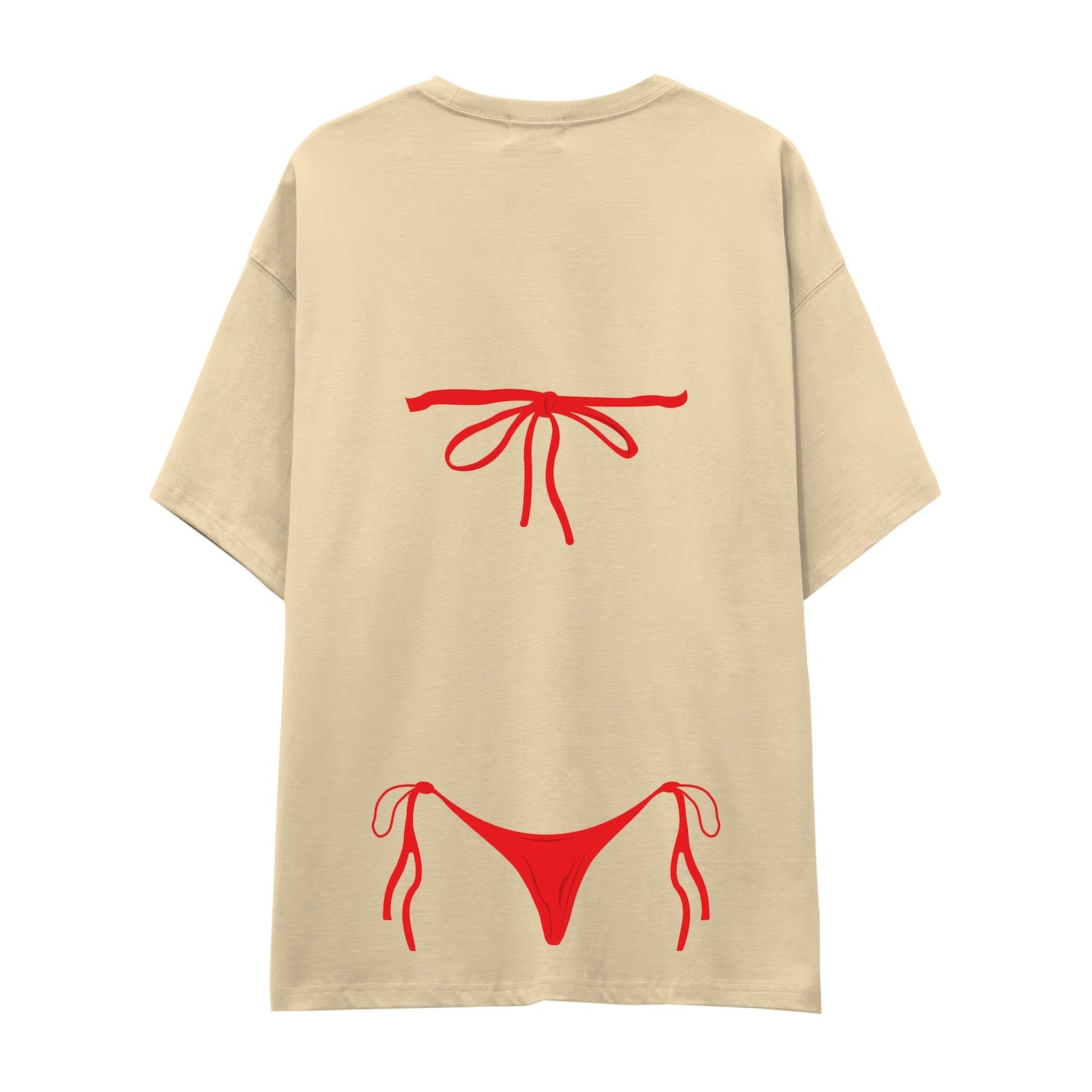 Red Bikini Oversize Tişört