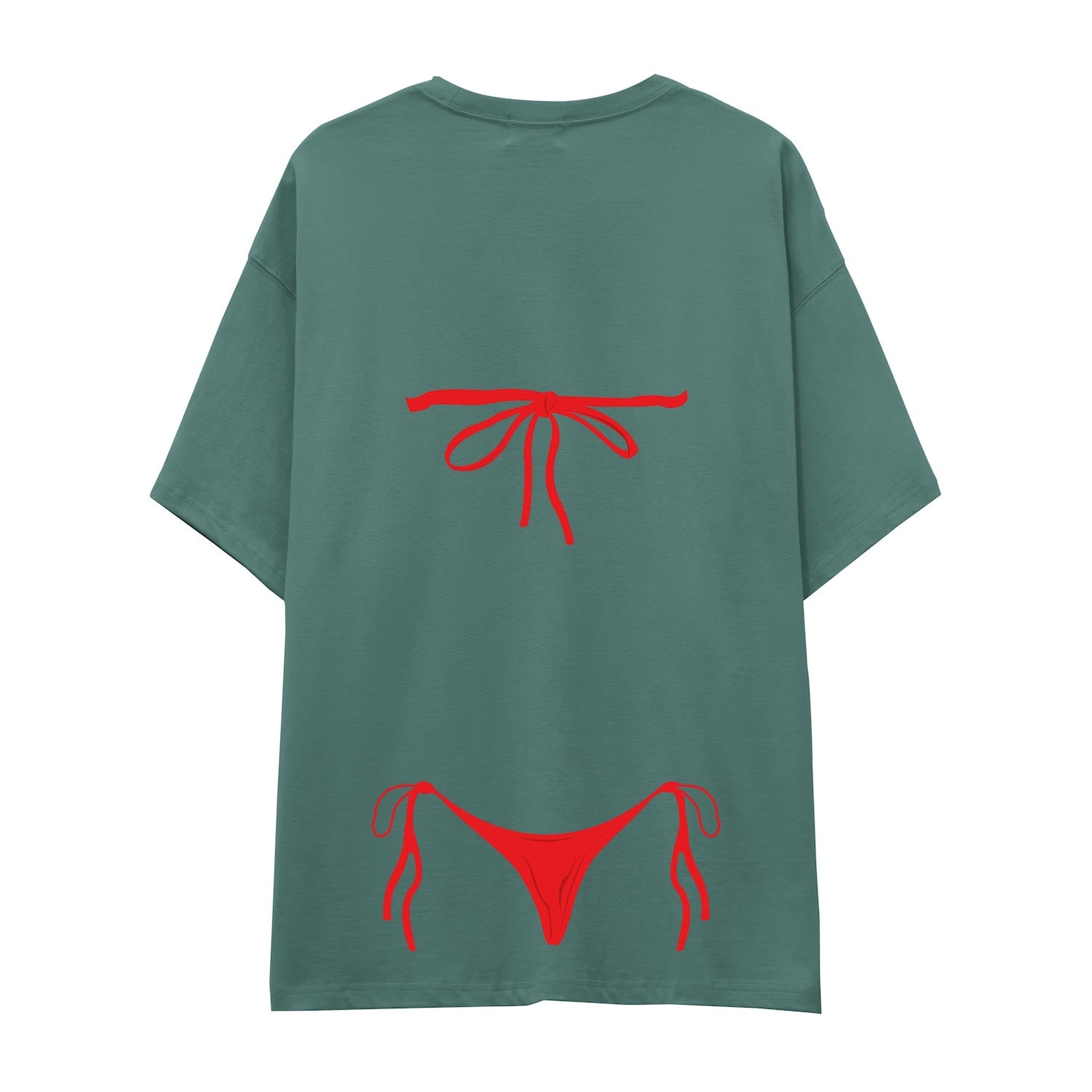 Red Bikini Oversize Tişört