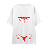 Red Bikini Oversize Tişört