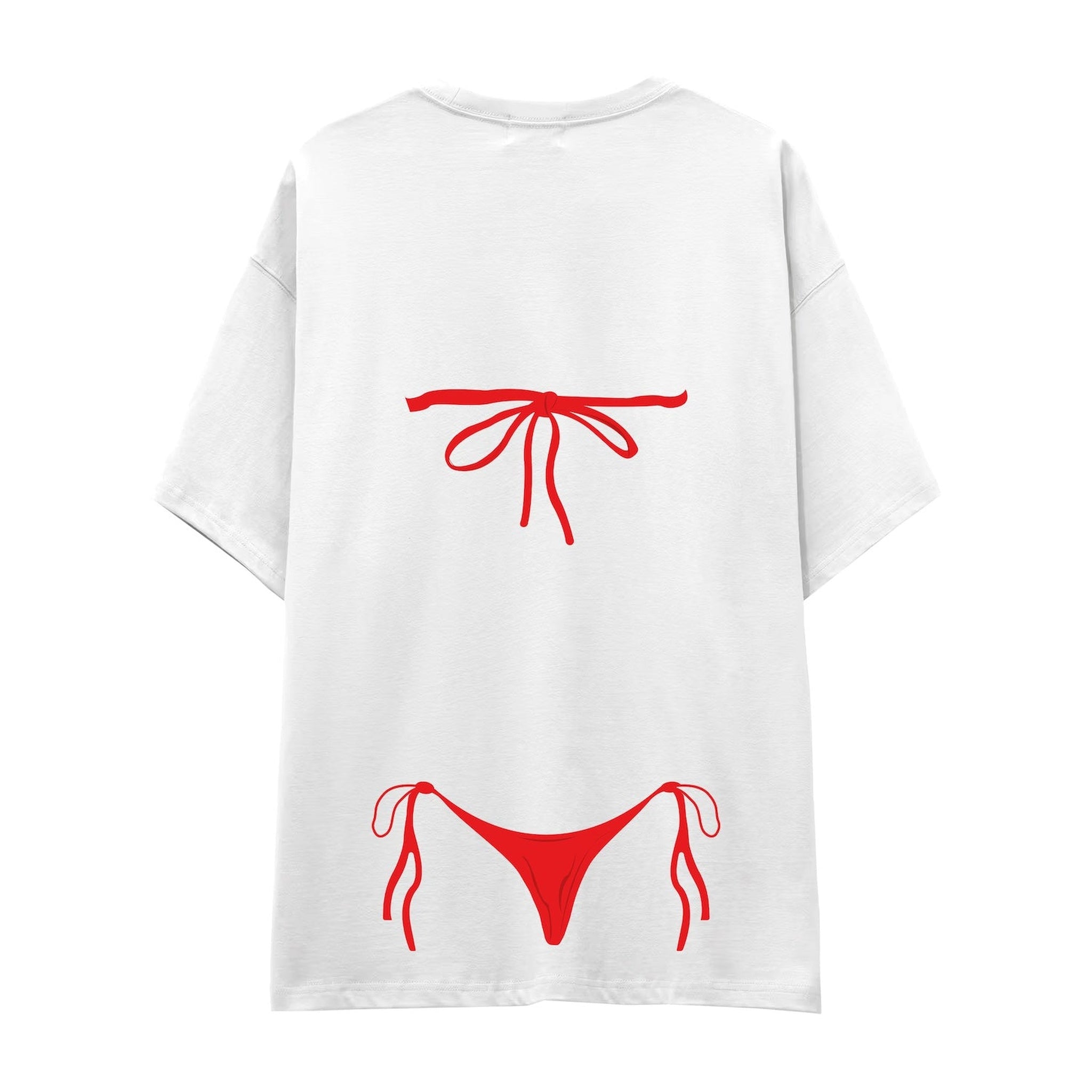 Red Bikini Oversize Tişört