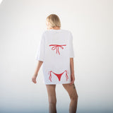 Red Bikini Oversize Tişört