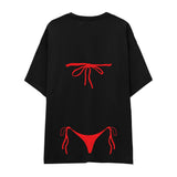 Red Bikini Oversize Tişört
