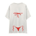 Red Bikini Oversize Tişört