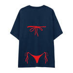 Red Bikini Oversize Tişört