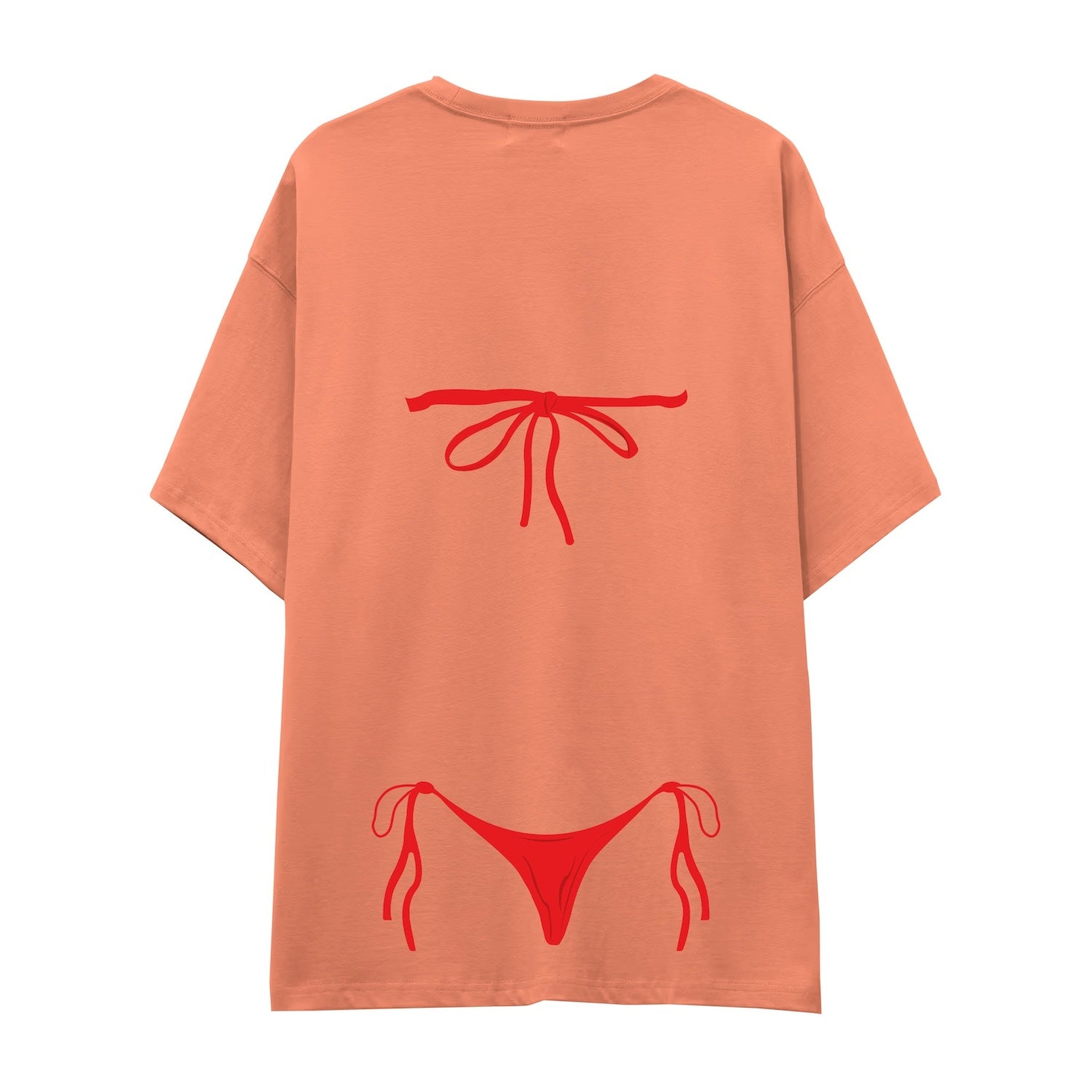 Red Bikini Oversize Tişört