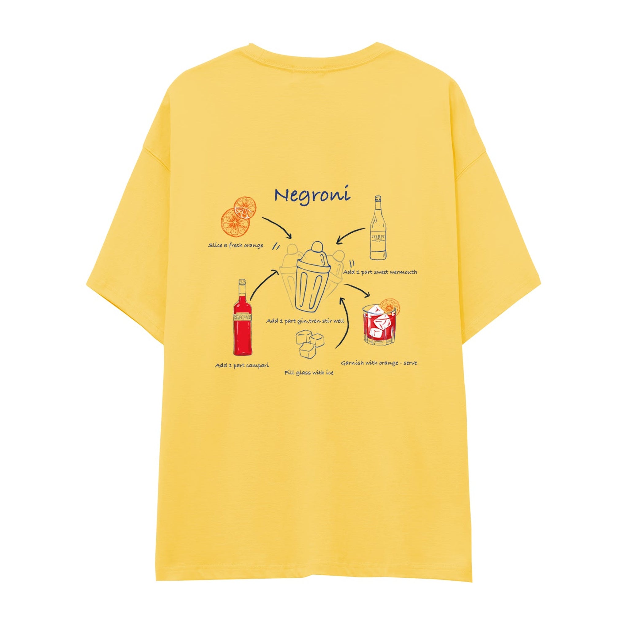 Negroni Oversize Tişört
