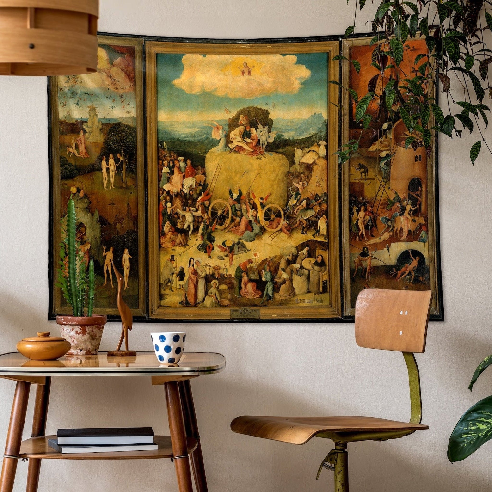 The Haywain Triptych Duvar Örtüsü
