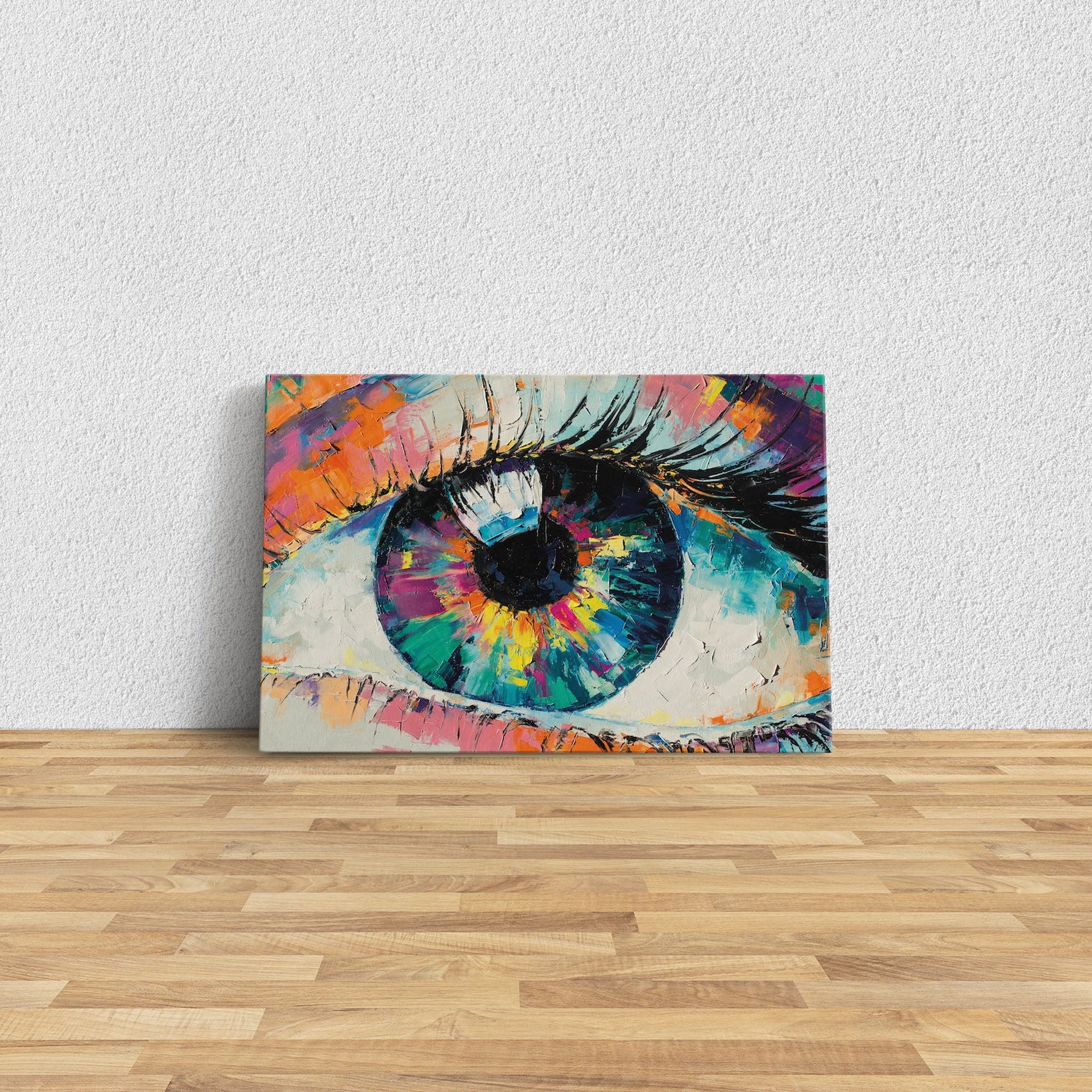 The Eye Kanvas Tablo